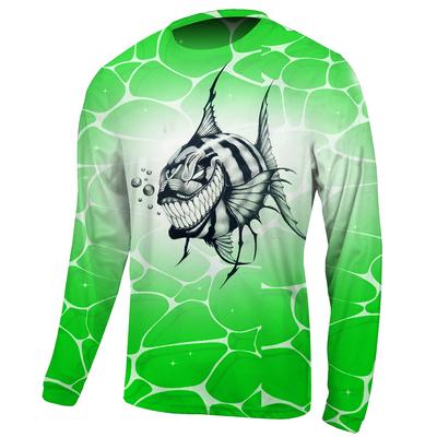 Męska koszula wędkarska Outdoor Długi rękaw Ochrona UV Oddychająca Szybkoschnąca Lekka Odprowadzająca pot Bluzka Wiosna Lato Wędkarstwo