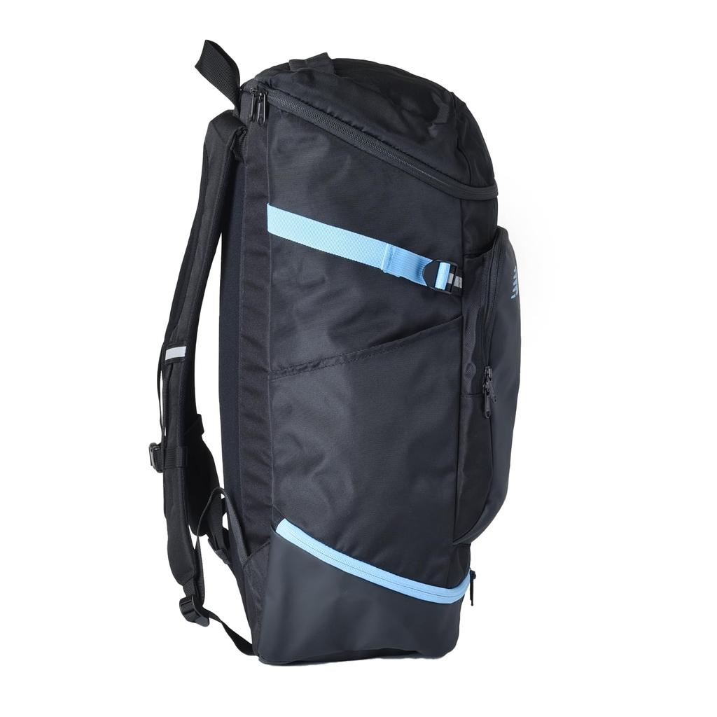 Top-Loading Backpack, 40L (LAB55615) - Large Capacity, Perfect for School, Club Activities, Black, 40L Capacity, A4 Size Storage, Water-Repellent,