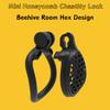 Mini Beehive Chastity Lock for Men Breathable CB Lock Chastity Device Sexy Toy Cock Cage for Adult Fun Supplies