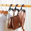 Purse Hanger Hook Acrylic White Bag Tie Handbag Belt Hanger Closet Organizer Storage Handbags Tote Holder for Storing Handbags