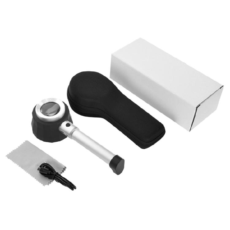 Lupe mit Licht Wiederaufladbare Lupe mit LED-Licht Hobbys Kunst Re