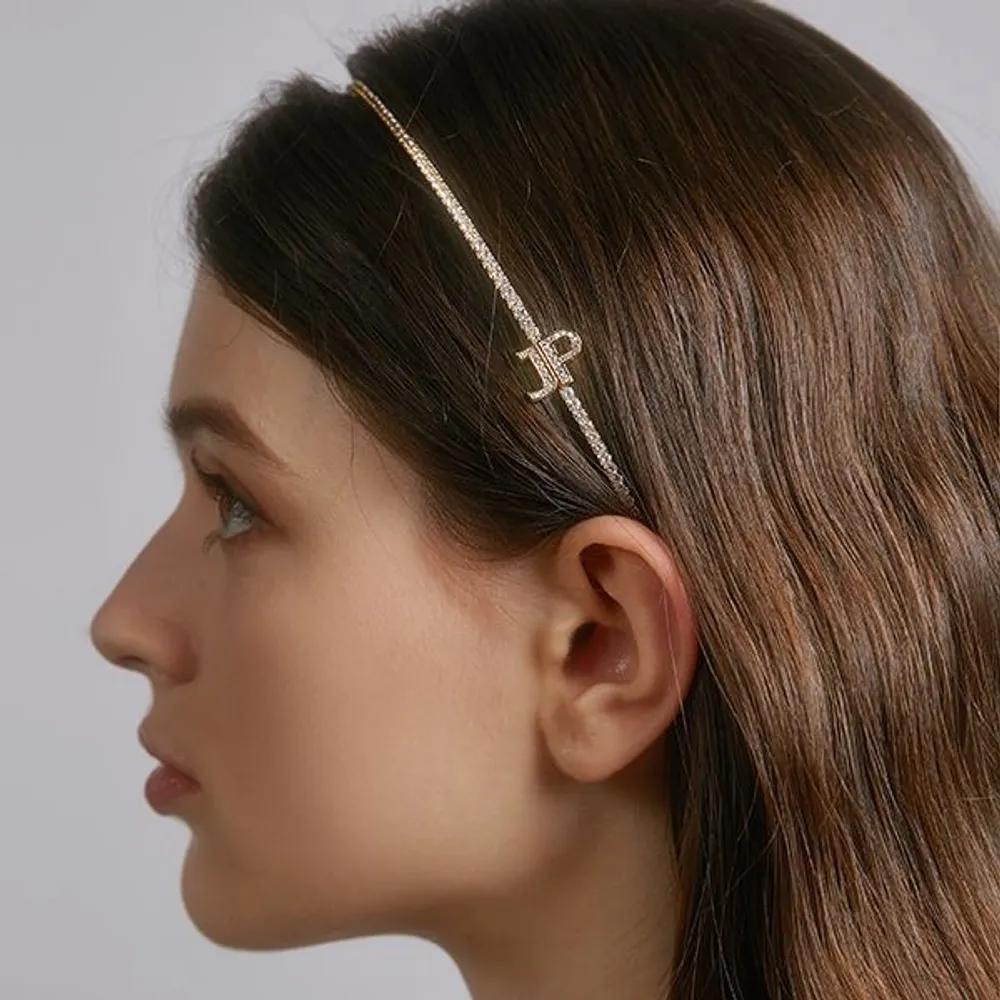 JP Cubic Hairband JP-24-449HB Gold