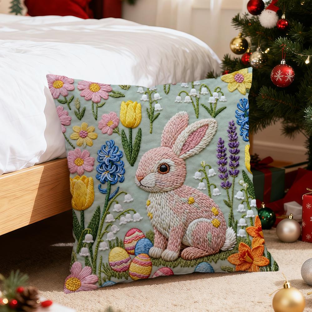 Christmas-Themed Texture Cushion Cover For Pillow Printing Sofa Decoration Home Car Room Coffee Shop Office Nordic Simplicity