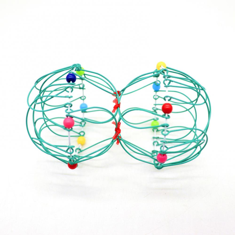 Kids Mandala Antistress Toy Adjustable Thirty-Six Variable Variety Flower Basket Iron Loop Children's Puzzle Decompression Toy