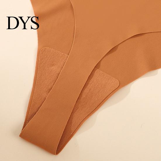 Elastic Low Waist Panties Women's Cotton Thong Soft Breathable Seamless Ladies Sexy Low-rise Briefs Stretchy Bikini Underwear Fit And Tight Cut