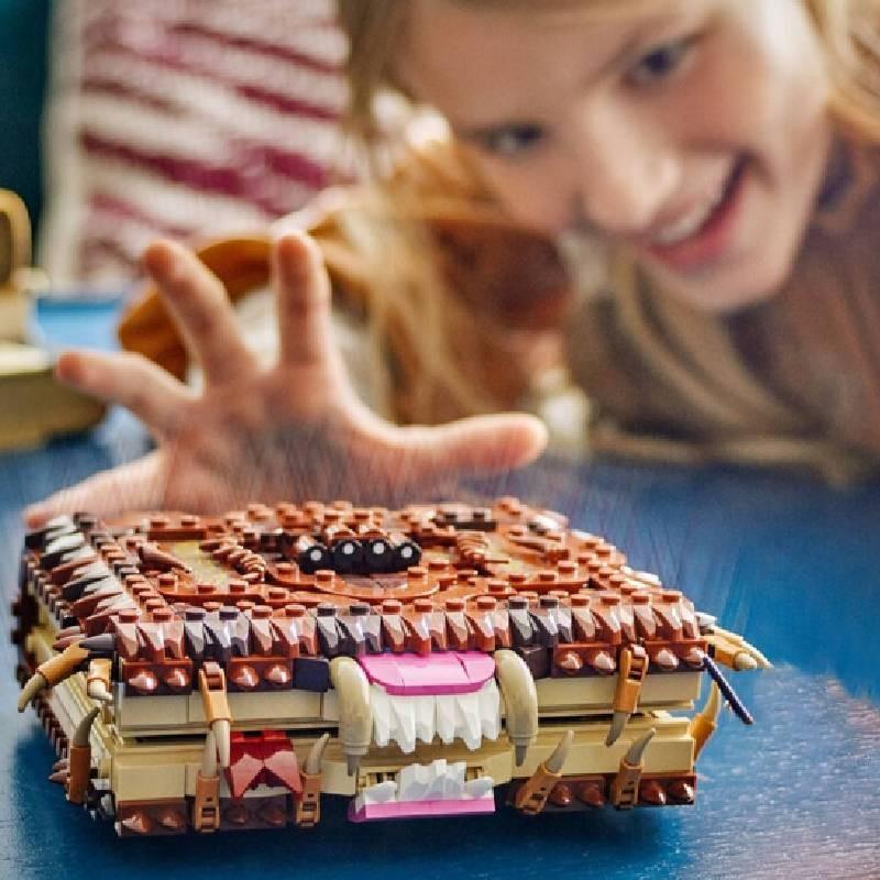 Harry The Potter Monster Book Of Monsters Building Block Model Diy Toys Creative