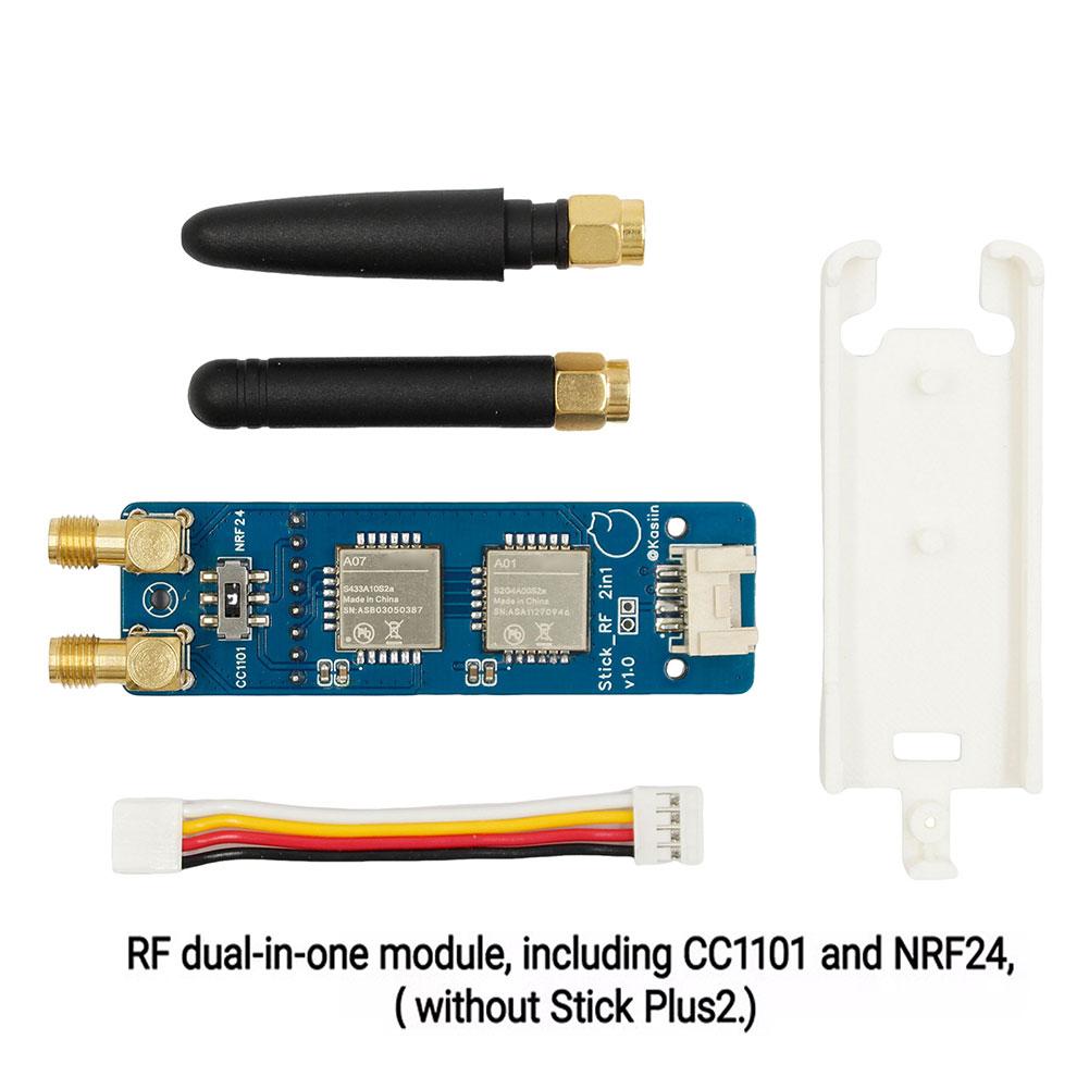 For M5 Stack For M5StickC PLUS2 For ESP32 Compact IoT Module CC1101 For NR F24 Tool 2-In-1 Module With Bruce Firmware