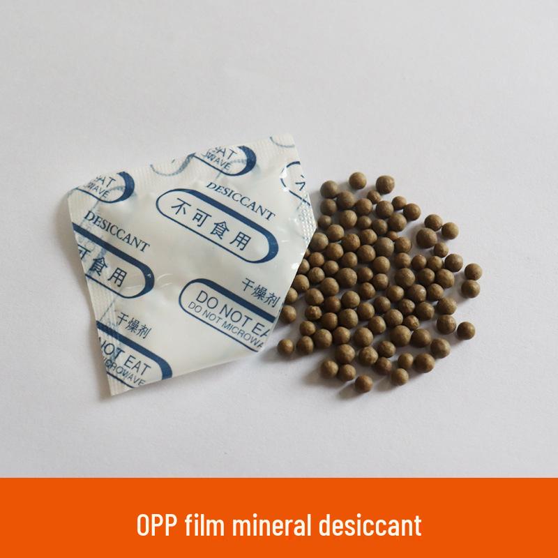 Mineral Desiccant Moisture-Proof Beads for Pet Food & Electronics OPP film mineral desiccant 2g (10000 bags/carton)