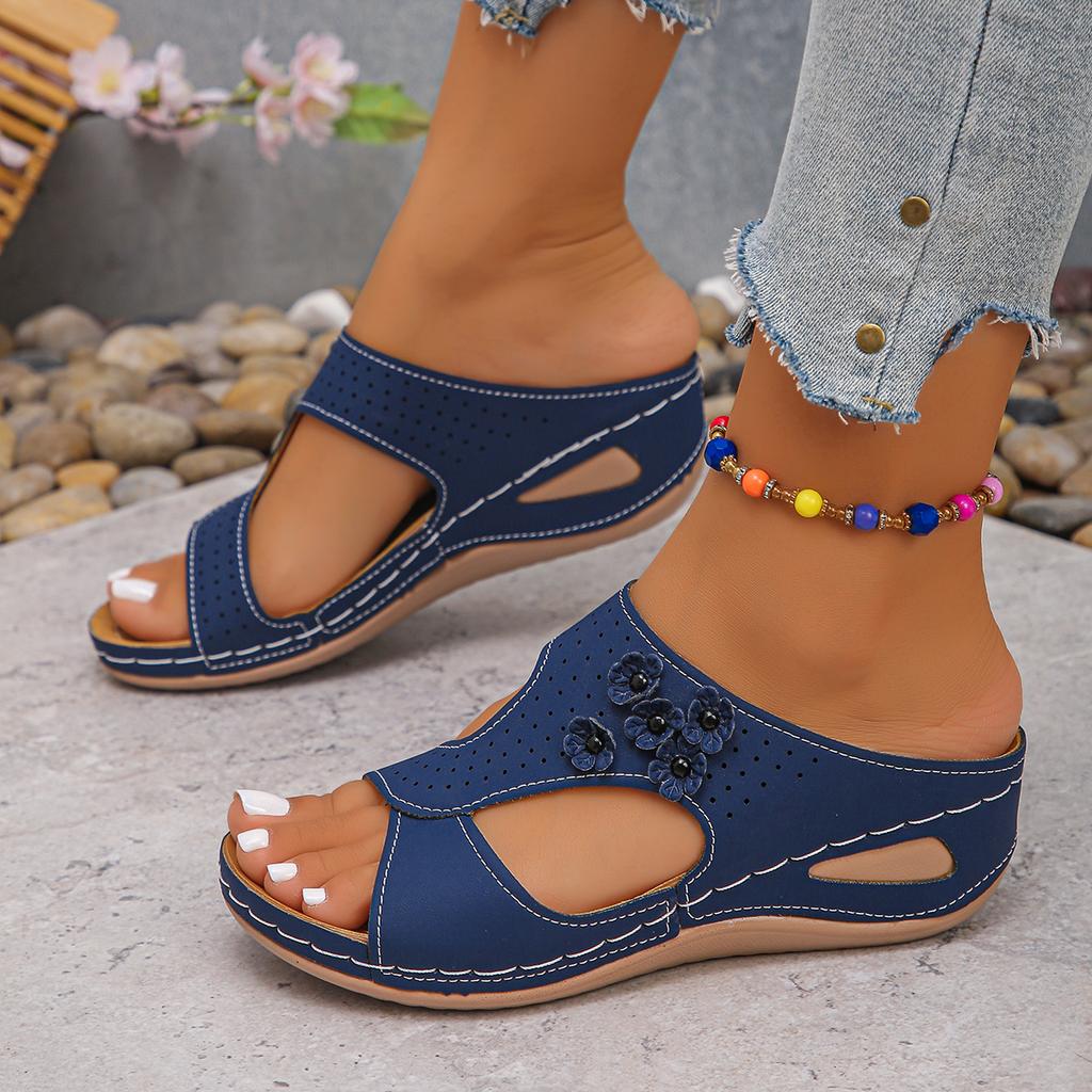 Wedges Slippers Women Summer Shoes Womens Luxury Designer Slippers Slides Women Outdoor Beach Platform Slippers Chanclas Mujer