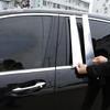 For Mercedes-Benz S-class W221 W222 W223 2008-2026 Aluminum Alloy Car Window B-pillar Center Pillar Trim Sticker Car Accessories