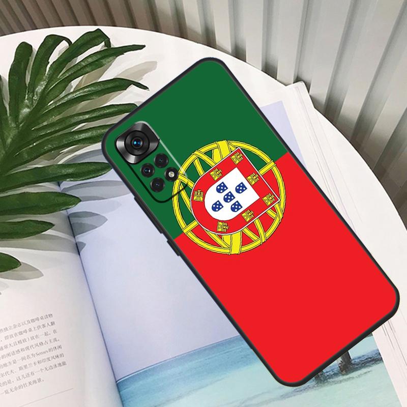 Portugal Flag Funda For Xiaomi Redmi Note 13 10 11 12 14 15 Pro Plus Case For Redmi 15C 12C 13C 14C 10C 15