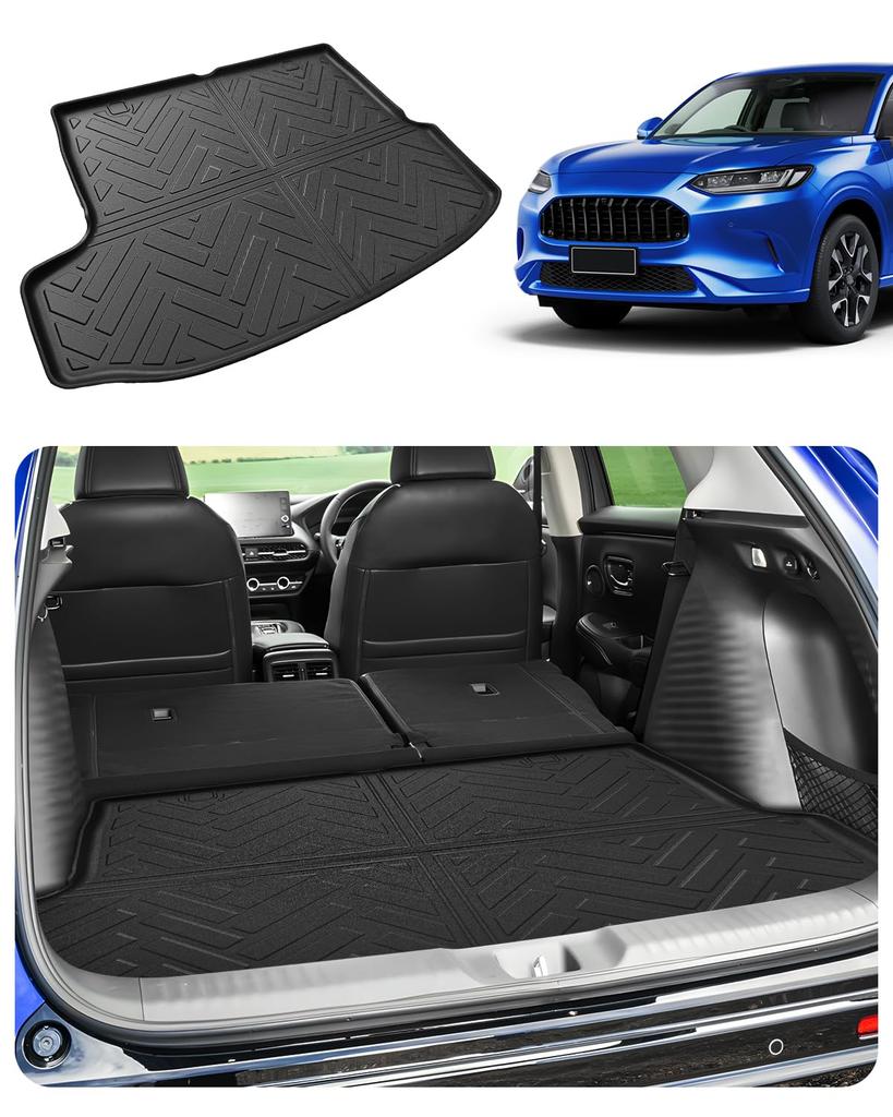 SKTU Luggage Mat Foldable Trunk Mat Waterproof Sheet Cargo Mat Scratch Resistant Waterproof Stain Resistant Black with Honda RZ3 RZ4 RZ5 RZ6 [For