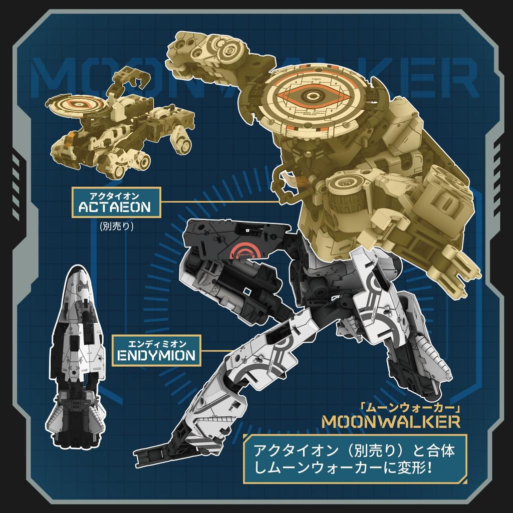 BEASTBOX 52TOYS MEGABOX ENDYMION Transforming Transforms from Cube to Space Highly Articulated Action Transforming No Batteries Perfect Gift for and