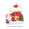 Xmas House Ornament Christmas Hanging Decoration Decor for Home Office Restaurant Farmhouse