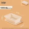Churong Biodegradable Corn Starch Disposable Lunch Boxes