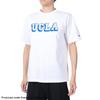 Champion T1011 Short Sleeve Made In White X Round Copper Graphic Print T-Shirt, USA, C5-Z301, Men's, Blue, 100% Cotton, Finish,