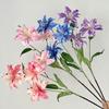 86cm Height Artifiical Flower Branch Flexible Stems Lily Fake Flower  Desktop Ornament