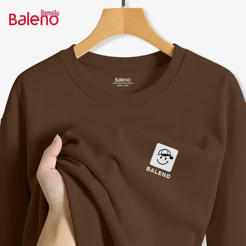 Baleno Men's JPB Smile Tag Crewneck Sweatshirt