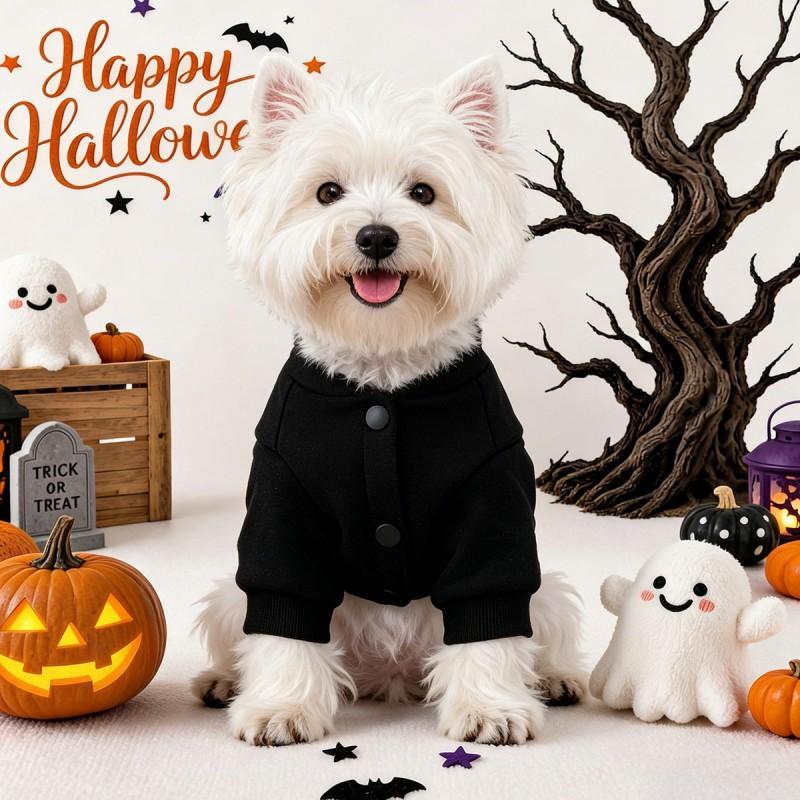Pet Dog Hoodie Small Breed Puppy Costume Halloween Themed Outfit Dogs