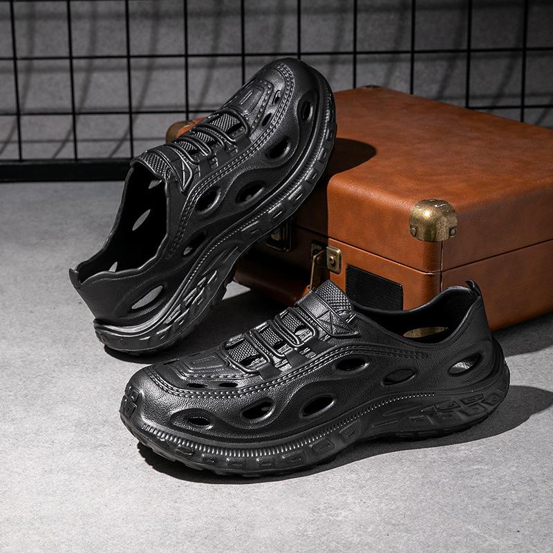 Cool slippers outer wear hole shoes women's summer non-slip bathroom home indoor home use