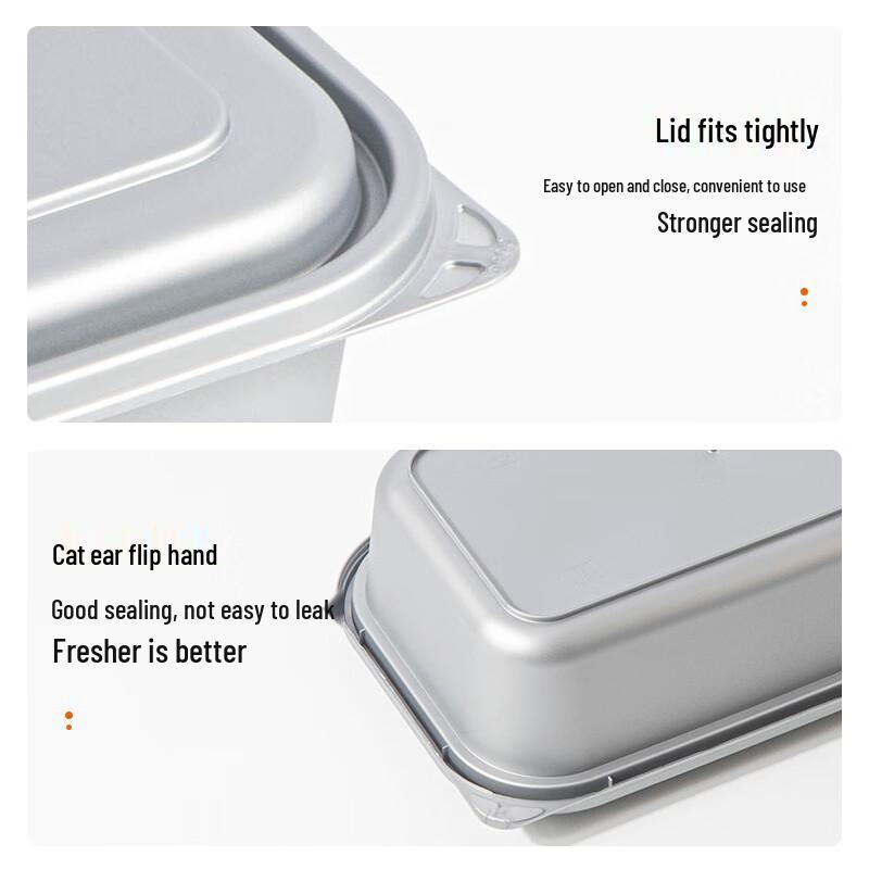 COFLYEE Disposable Food Container with Lid