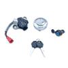 Motorcycle Gas Fuel Tank Cap Seat Ignition Switch Start Lock Contact Key Set For Yamaha XVS125 250 400 650 1100 Drag Star V A AT