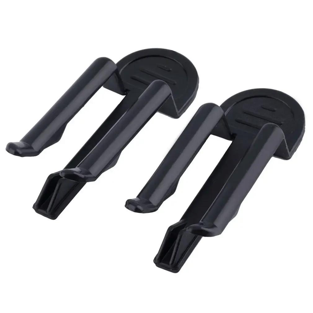 2 Stks/set Creative Bathroom Garbage Bag Clip Holder - Practical Home Trash Can Lock Clip Universal Waste Bin Bag Clamp