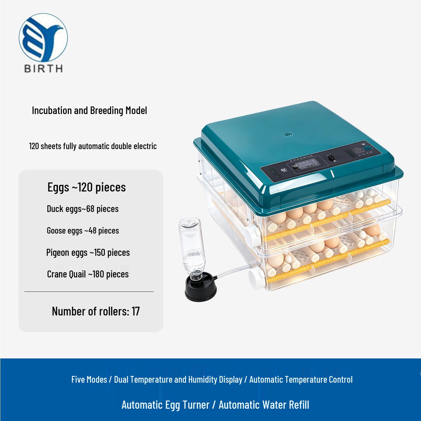 Fully Automatic Egg Incubator for Home