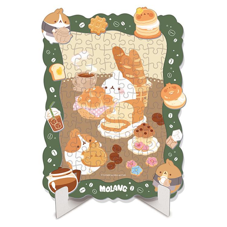 Molang Cafe Deco Decorating Jigsaw Puzzle Character 108 Pieces, Popular Korean Puzzle