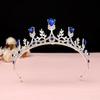 Black Baroque Crown Tiara Bride Eighteen Female Bar Mitzvah Birthday Princess Crown