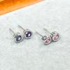 Gessen Zircon Stud Earrings for Women - Elegant, Stylish, Simple Design