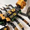 Tech Series Skorpion Baustein Set, Mechanisches Element Tier Modell, Schwarz, Coole Optik/Realistisches Detail Design, Hochwertiges Langlebiges ABS