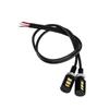 2x 12V   Car Motorcycle License Number Plate Screw   Light Lamp White LED