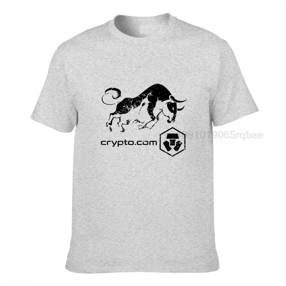 Cryptocom Meo Male Tshirts Unisex Cryptocurrency Funny Tee Spring Funny Unisexga Cotton Unisex Tops Oversized Camisas