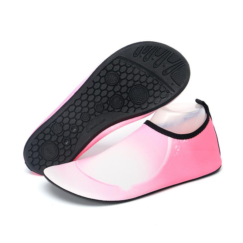 Тонкая подошва Парные пляжные туфли Обувь для ручья Плавание Рыбалка Дайвинг Кожа Йога — фото 9