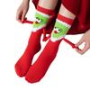 New Year Gifts Long Tube Hose Socks Breathable Cartoon Xmas Socks  Streetwear