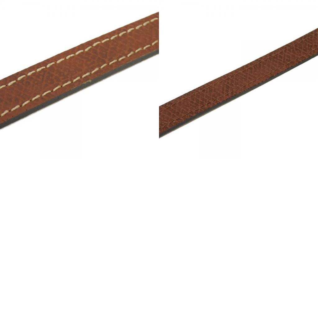 Used 12768 Le Pannier Pliage S 10144HZB035 7922 Canvas Basket Bag 2-Way Shoulder Bag with Hose, Brown, Women's from