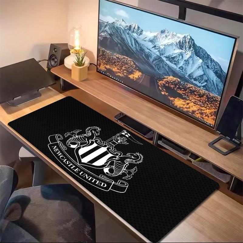 Newcastle United FC Print  Cushion Non-slip Laptop Tablet Big Mousepad XXL Mat Mini PC Playmat With Lock Edge