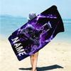 Personalized "Venom Artwork Poster" Beach Towel Microfiber Beach Towel Thin Absorbent for Beach Swimming Yoga Bath Sports. 0910336
