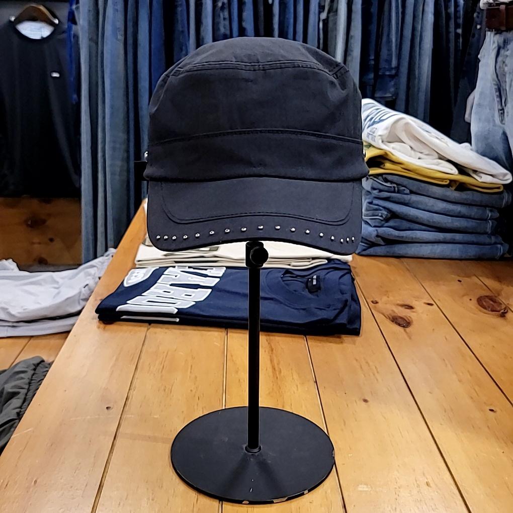 Buckaroo BC Women's Cotton Rivet Trim Military Cap 45AP-240