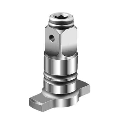 Electric Wrench Adapter Supply Socket Wrenches Drill Bit T-shaped Socket Wrench Square Shaft Dual-purpose Square Shaft
