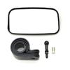 Universal 1-2" Round Roll Bar Clamp Mount Convex ide Center Rearview Mirror