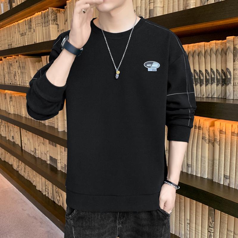 Warm Foundation In Autumn and Winter, Simple Wind Fleece Sweater, Young Men's Matching Top