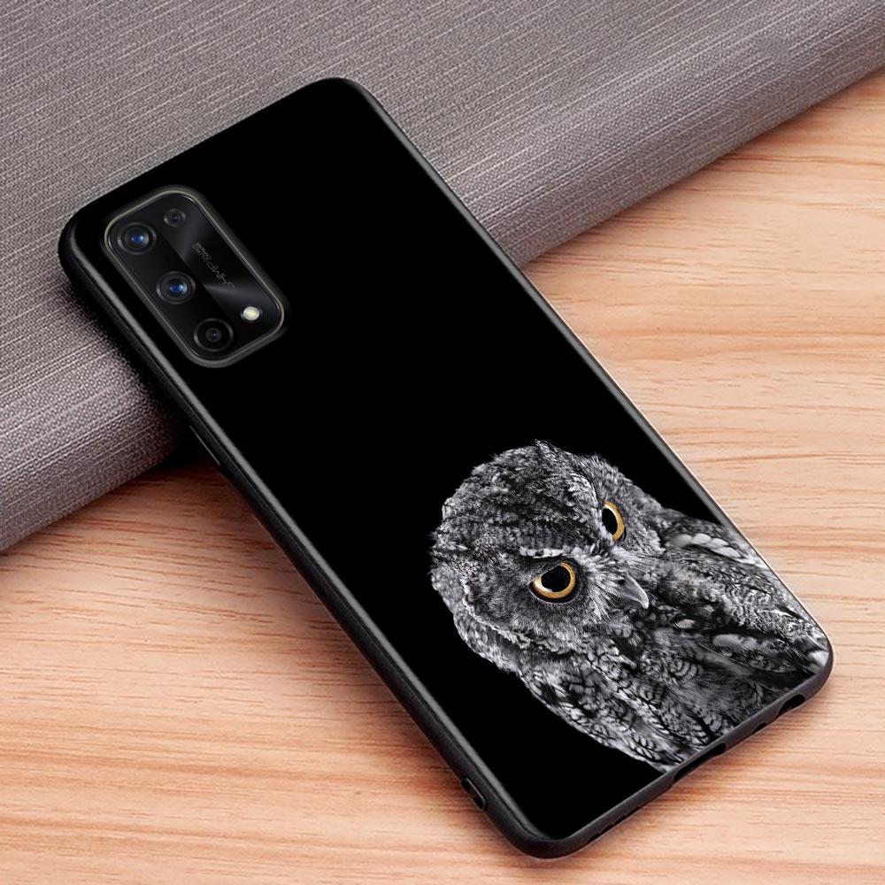 Cute Baby Owl Animal For Realme 10 Case Cover Realme 6 7 8 9 10 11 Pro Plus 8i C20 C21 C21Y C33 C35 C53 C55 Soft Silicone Cases