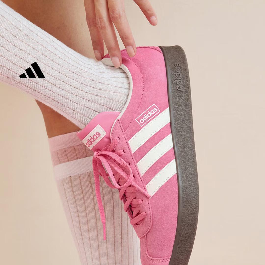 

Adidas T Head Shoes VL COURT Винтажные Повседневные Кроссовки, Тренировочные Кроссовки Adidas KK4650 35.5 розовый