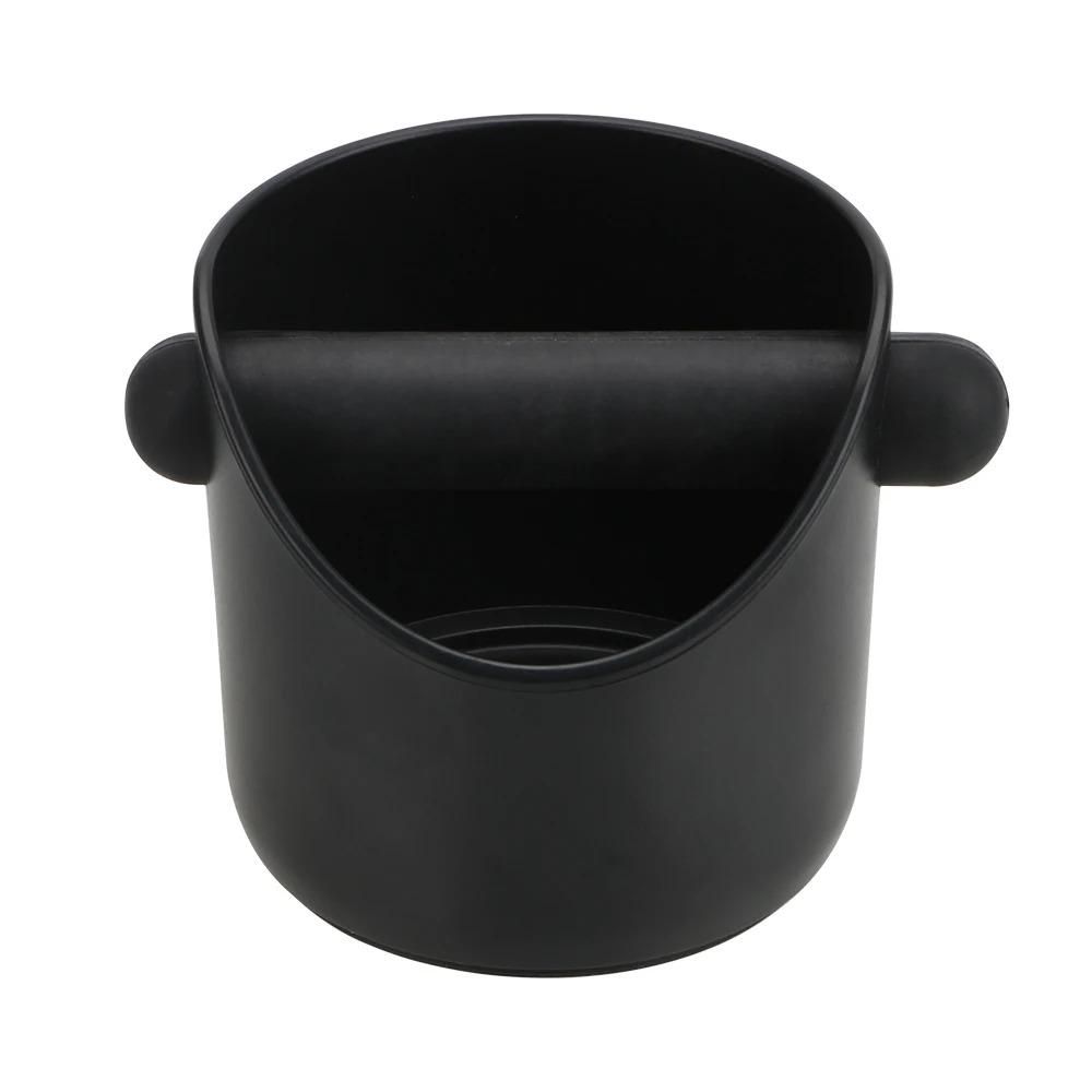 Coffee Knock Box Anti Slip Shock-absorbent Coffee Grind Dump Coffee Grind Knock Espresso Grind Dump Waste Bin Cafe For Barista
