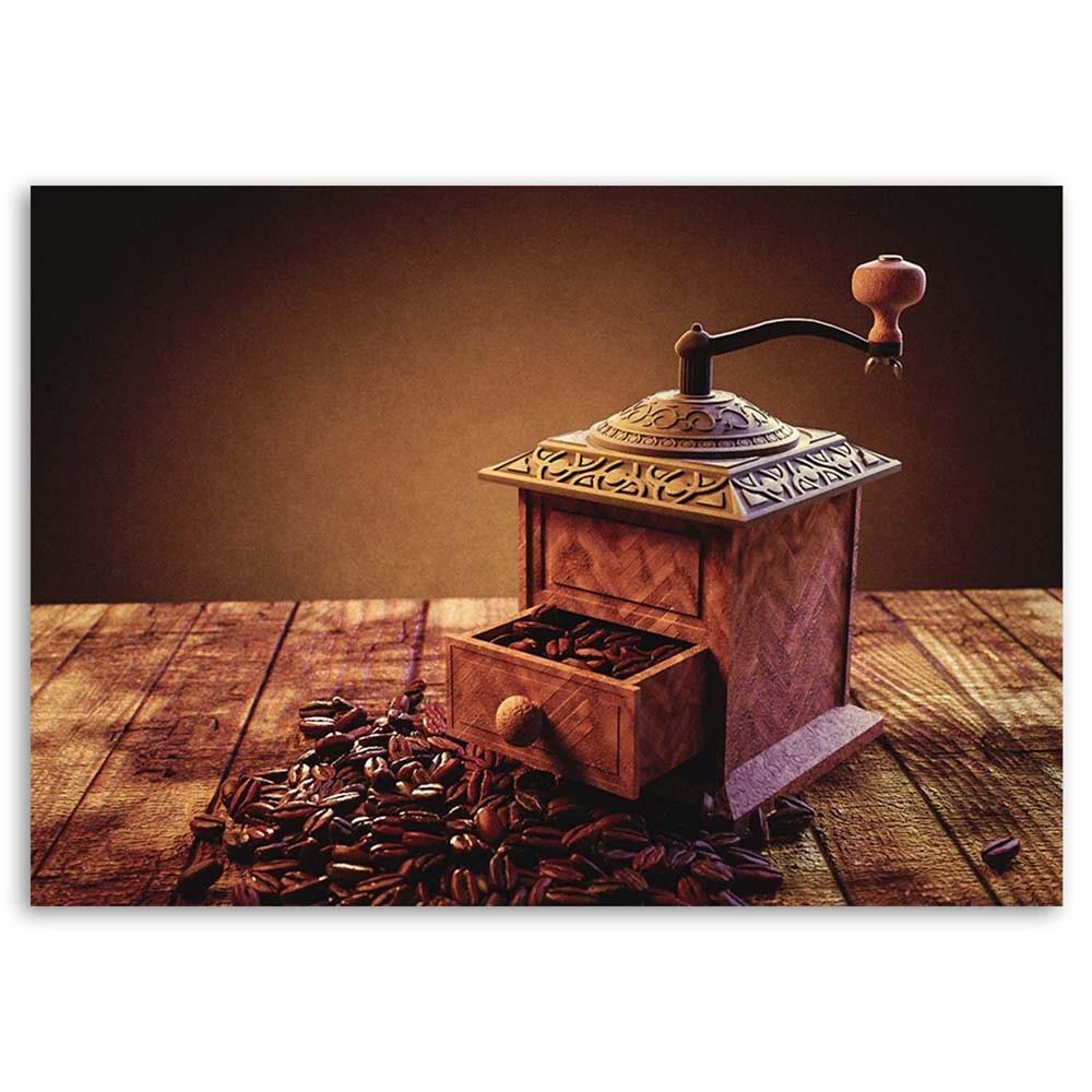 Canvas Print Coffee Grinder