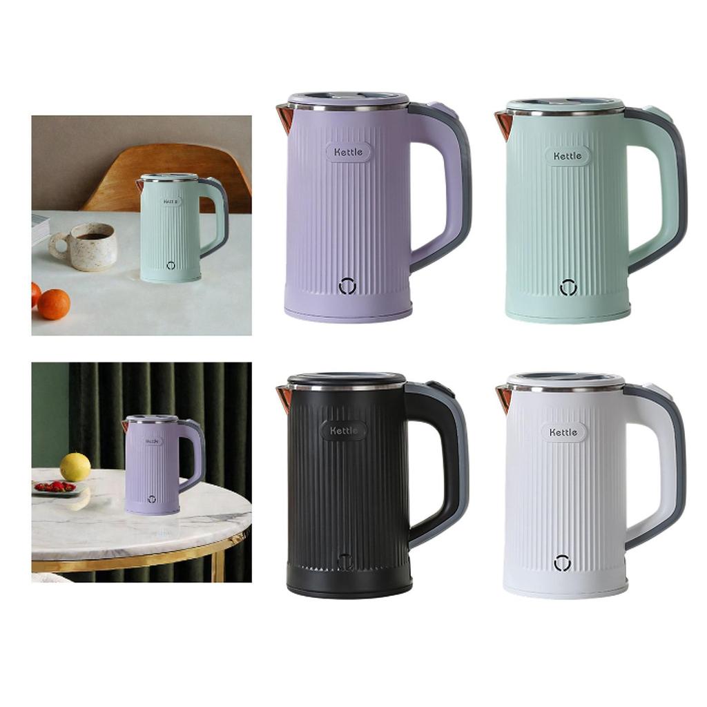 Electric Kettle Portable Tea Water Dispenser for Office Kitchen Violet