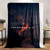 Ephesians 2:8 Scripture Cloud Print Blanket  Printed Blanket for Living Room Bed Couch Lunch Break Soft Cozy Blanket for Friend's Festival Gift