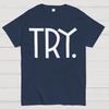 Try. Cotton Summer Casual Cool Loose T-Shirt